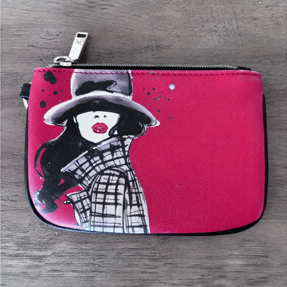 Izak Pouch with Carmen San Diego graphic